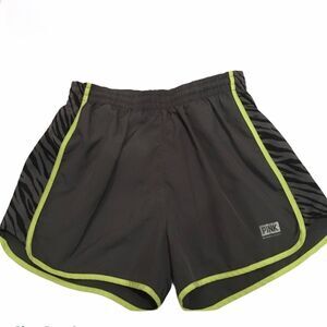 🖤2/$20 Pink XS workout shorts grey zebra. Track gym shorts. Victoria’s Secret